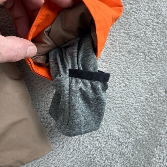 Roxy Bright Edition Womens X-Tra Long Fit XL Hooded Jacket Taupe Waterproof c222 - Picture 6 of 8